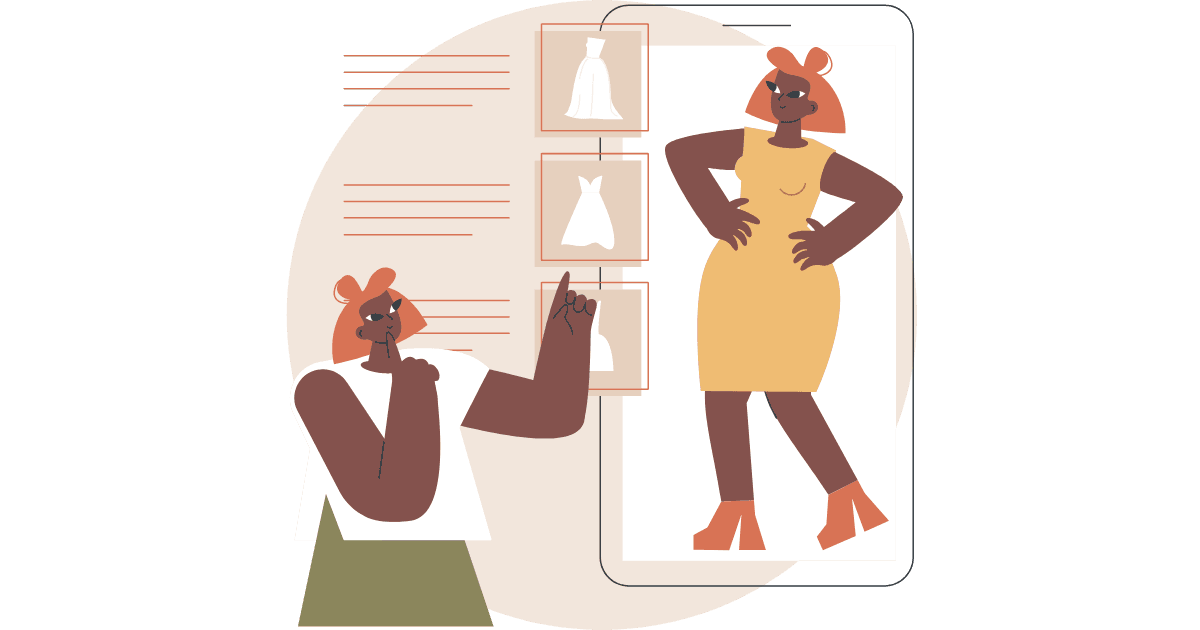 E-commerce virtual try on