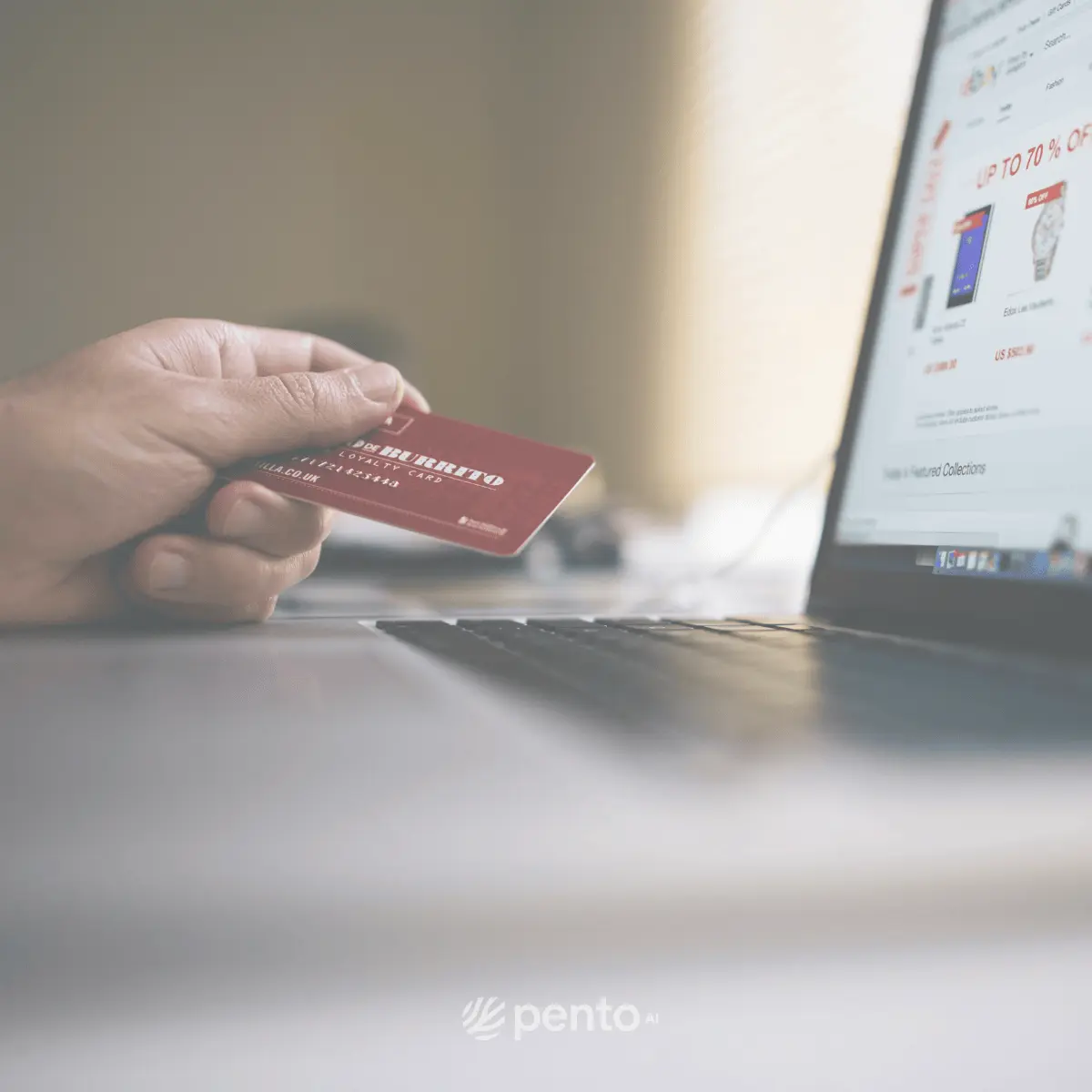 Customer experience with loyalty card and e-commerce platform