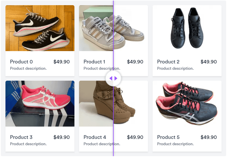 E-commerce image retouching