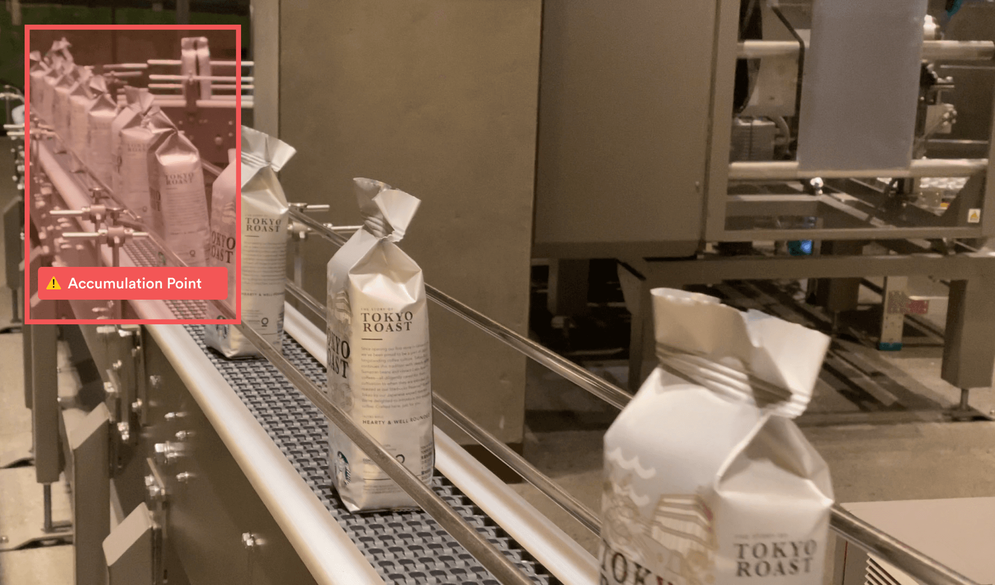Computer Vision Algorithms counting and sorting manufactured products