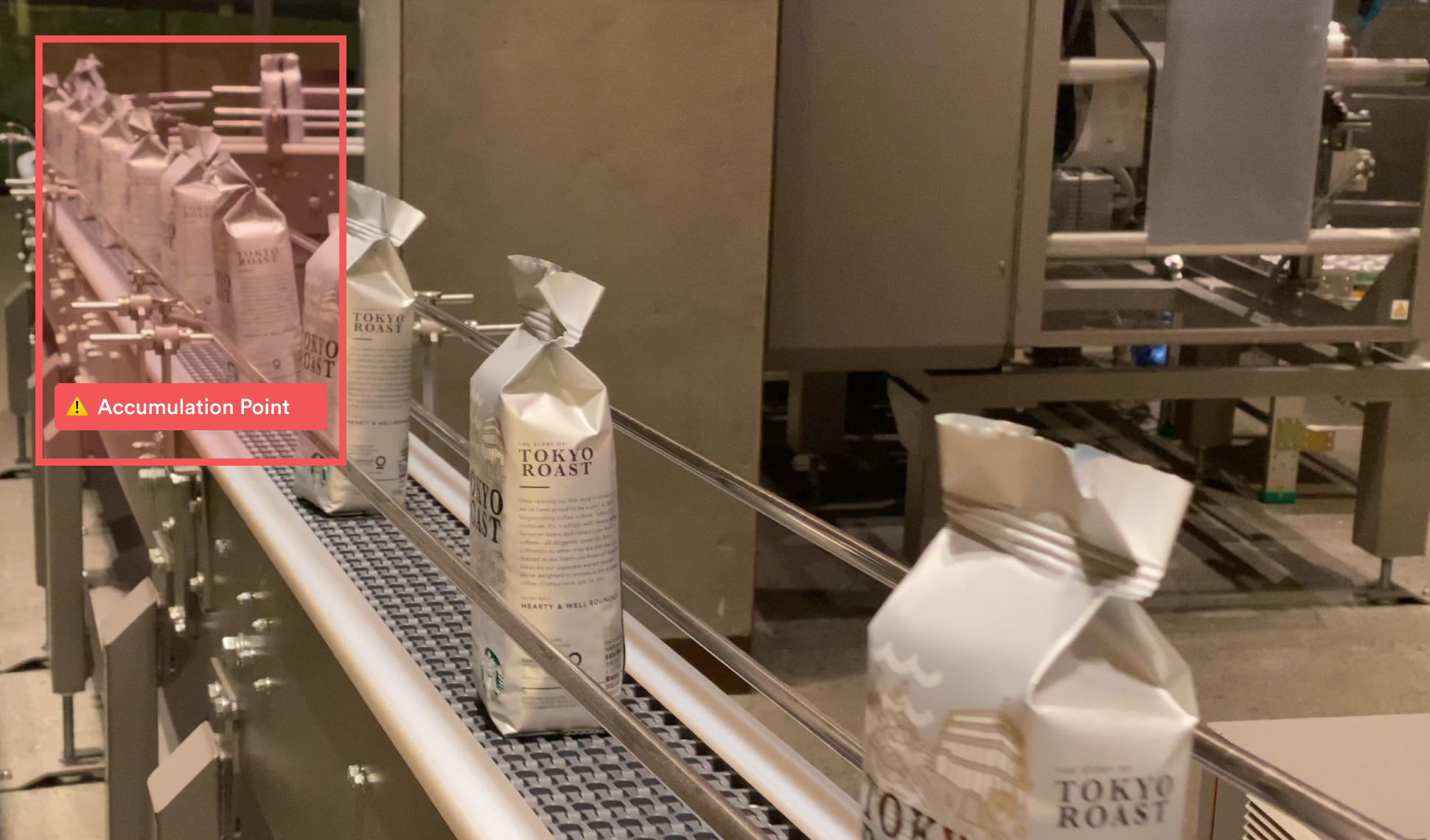Computer Vision Algorithms counting and sorting manufactured products
