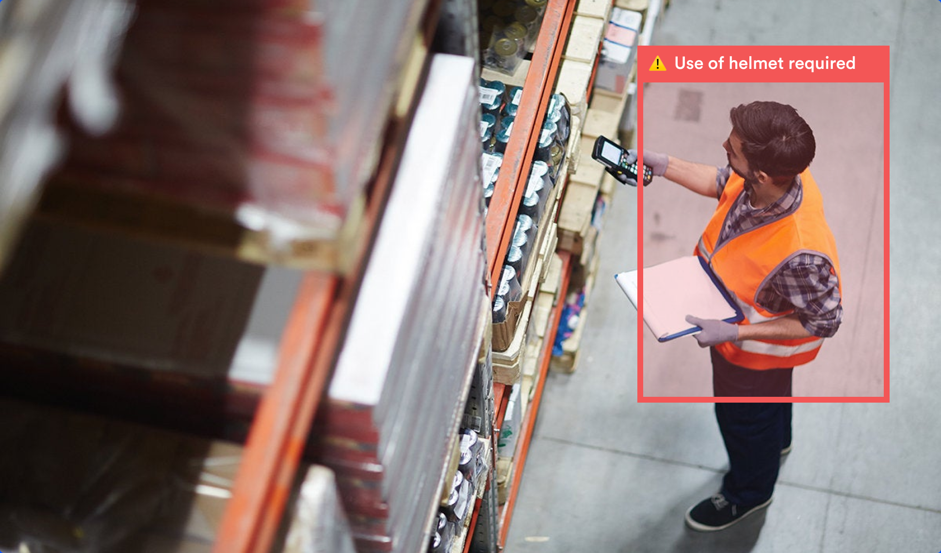 computer-vision-powered monitoring of a manufacturer's plant conditions