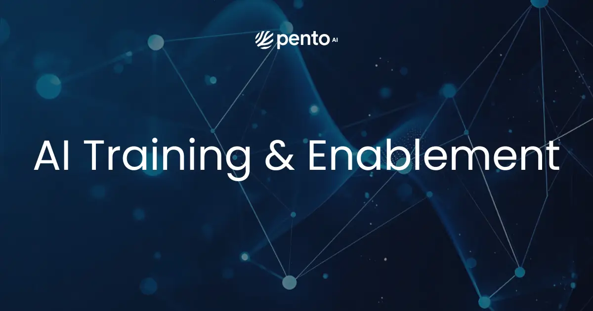 AI Training & Enablement Services | Pento